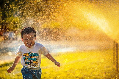 A happy kid